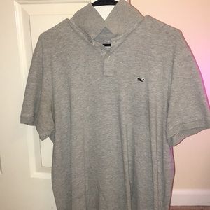 Vineyard Vines Men’s Grey Polo (M)